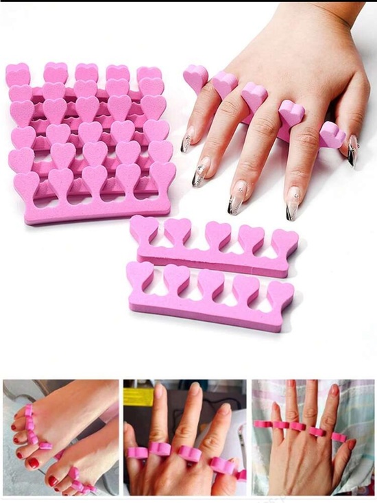 Other - Colorful Foam Toe Separators - Pack of Mixed Colors